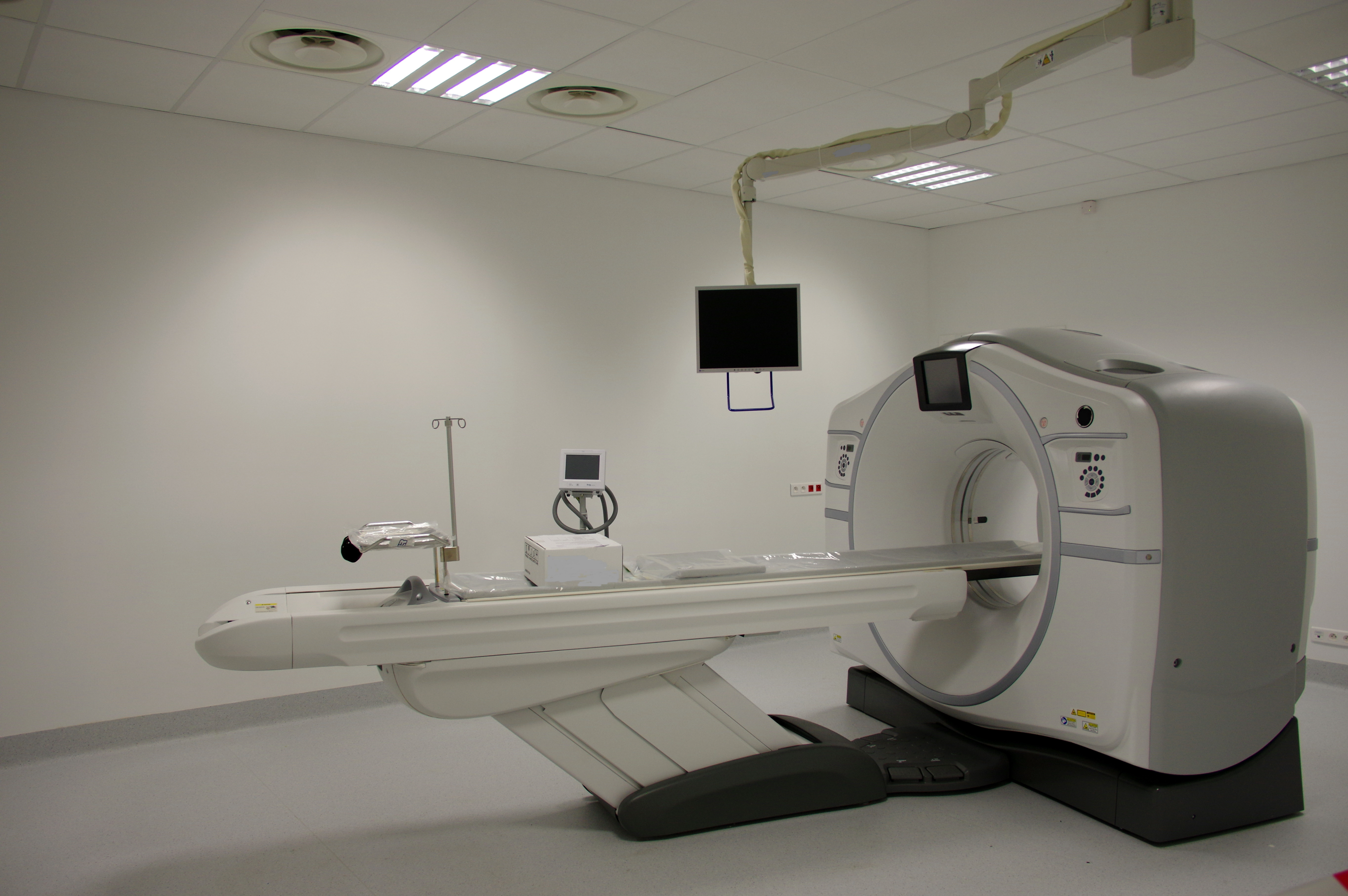 CT scanner machine in a lab